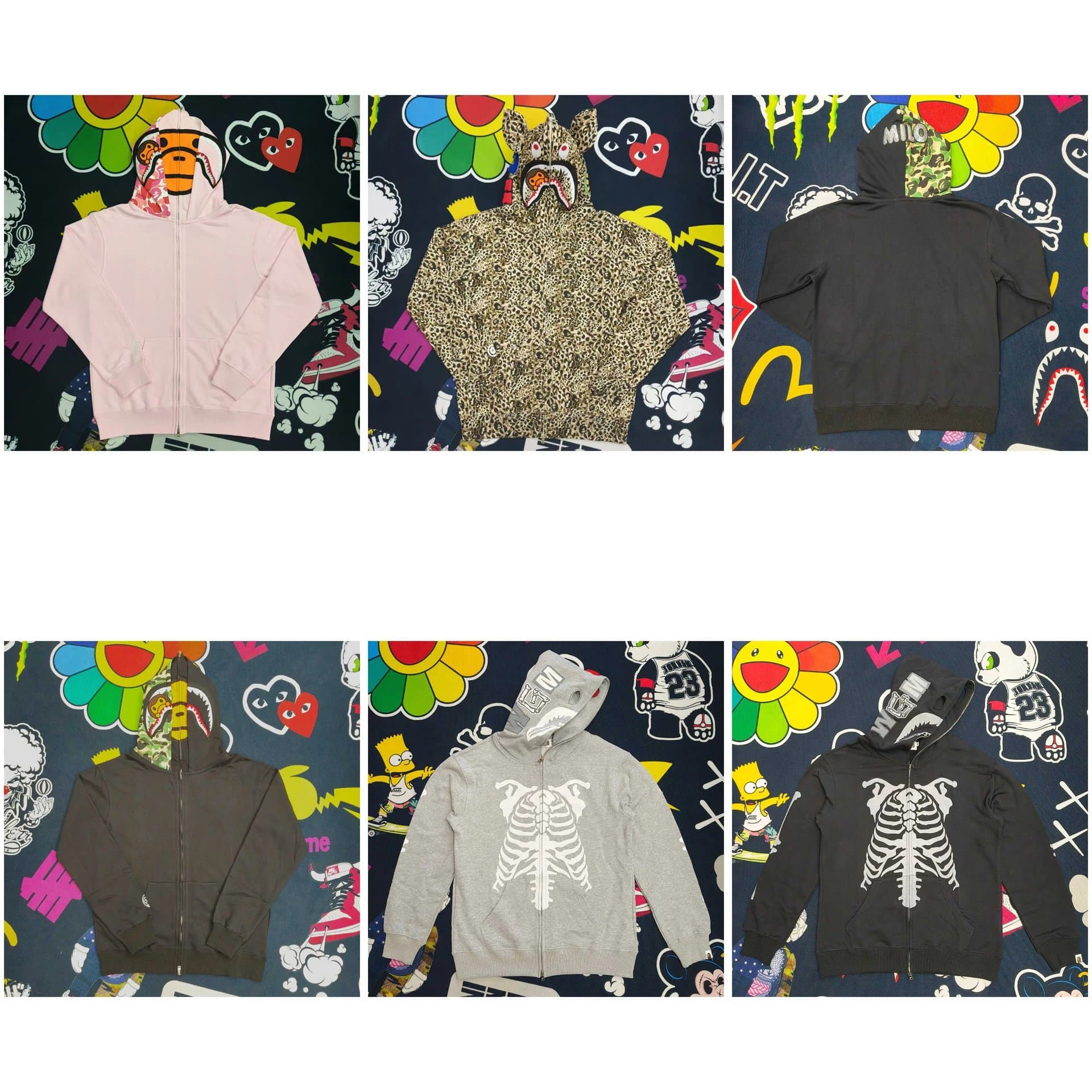 A BATHING APE Shark Hoodie | 7755867008
