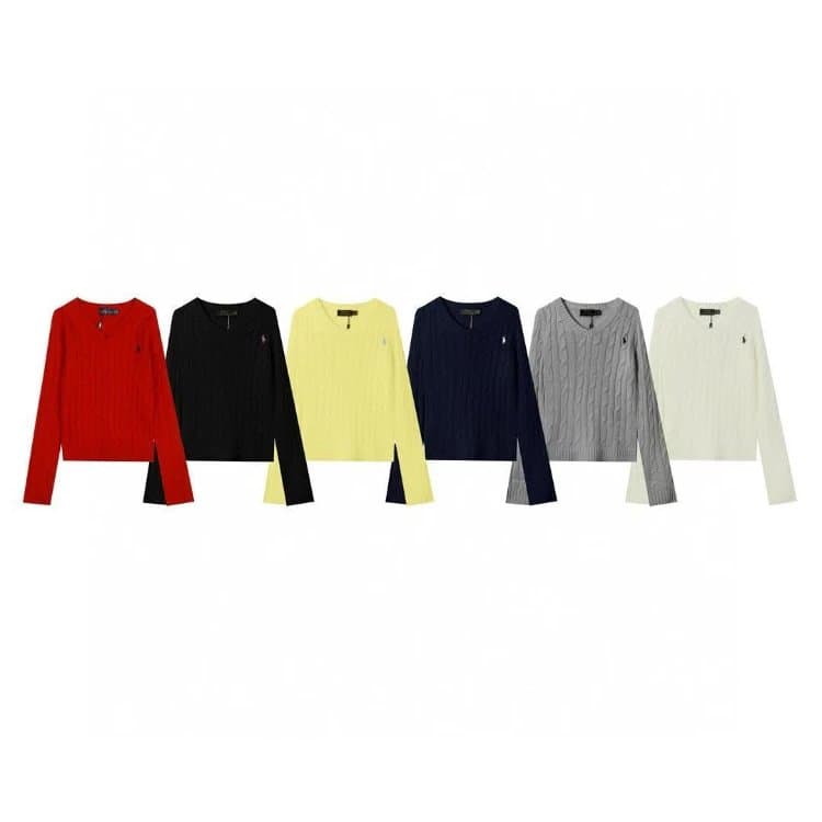 Polo Ralph Lauren Cable Knit V-Neck Sweater | 7755884704