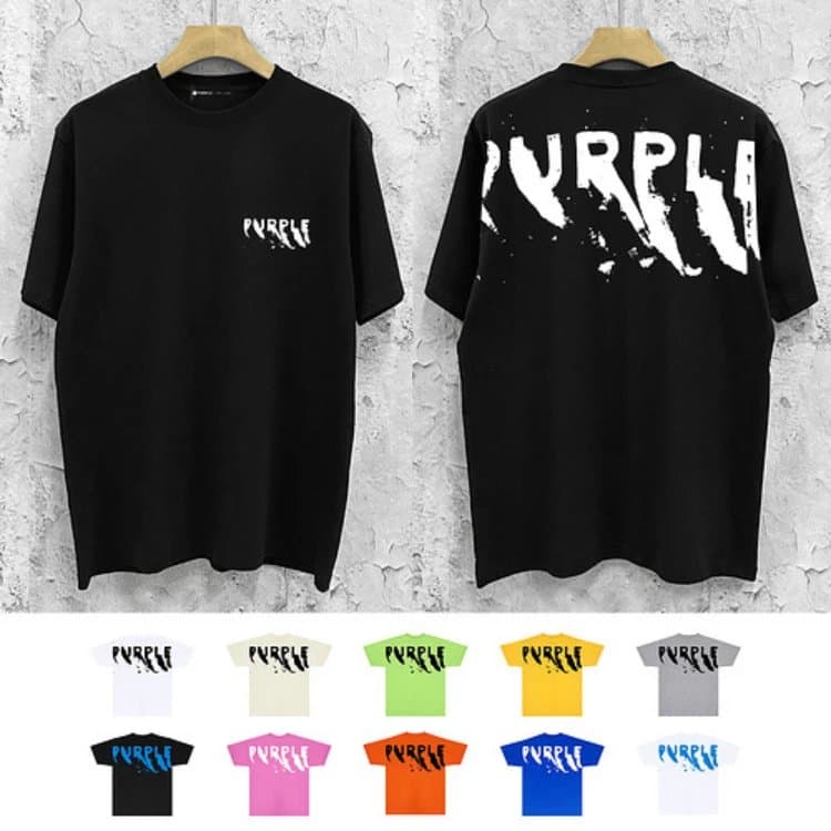 Purple Distressed Logo T-Shirt [11 styles] | 7779840095