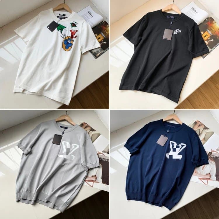 Louis Vuitton LV Monogram & Cartoon Graphic T-Shirt [8 styles] | 7757293846